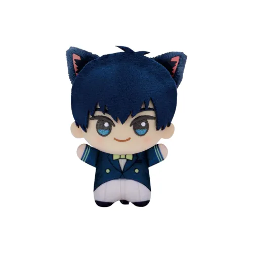 Banpresto Синий Restricted Region Кошачье Ухо Little Valley Nimi Куклы Плюшевая Кукла 11 см Рекомендуемый Рост