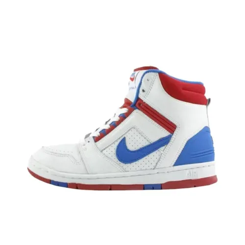 Nike Air FORCE 2 Амортизация Износостойкий Высокий Топ Винтажные Баскетбольные Кроссовки Унисекс