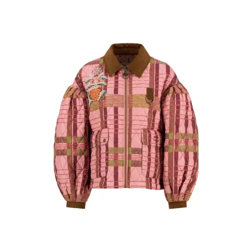 BARBOUR X FARM RIO Хлопковый пуховик Женские