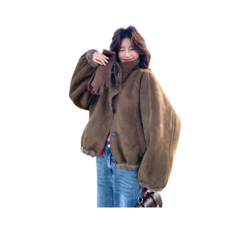 MEXICAN Бархат Feel Пальто Женское