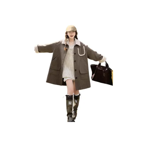 MEXICAN Изображение Цвет Женское Пальто