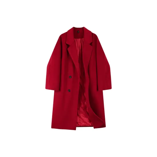 GULIANFEI Красный Пуховые куртки Женские Пальто