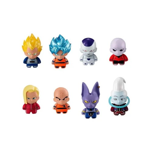 BANDAI Dragonball 8 Штук Набор Счастливый Draw Одинарная Капсульная Игрушка Цельная Коробка 8 Штук