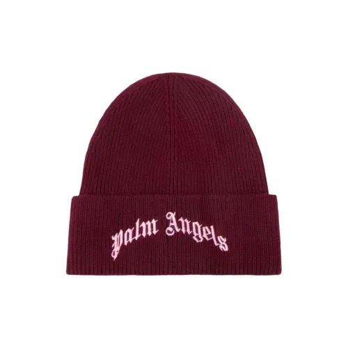 PALM ANGELS Полиэстер Шапки-бини Мужской Красный