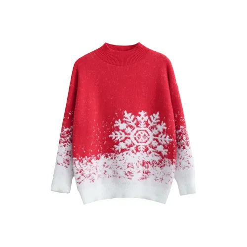 MDEHT Красный Женский Трикотаж