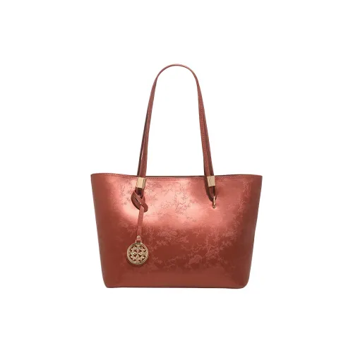 H YXIANG Микрофибра Синтетическая Кожа Плечевая Сумка Стандартная Женская Красная