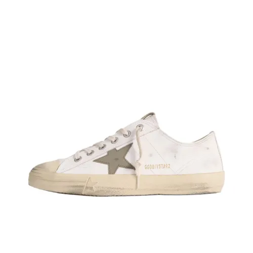 Golden Goose V Star 2 Low Skateboard Кроссовки Мужские Бежевые
