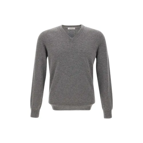 Kangra Серый Мужской Кашемировый Свитер