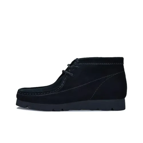 POST ARCHIVE FACTION CO-TITLED PAF x Clarks Originals WALLABEE Ботильоны Мужские Черные