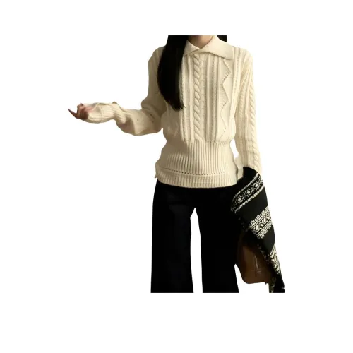 SRCG Экрю Женская Трикотажная одежда