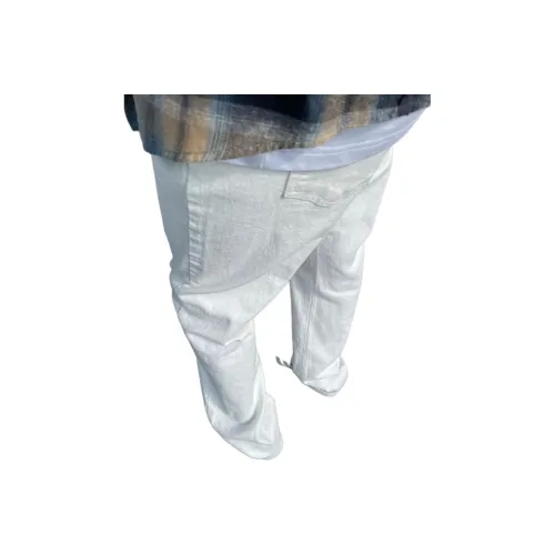 SKBO Белый Унисекс Джинсы