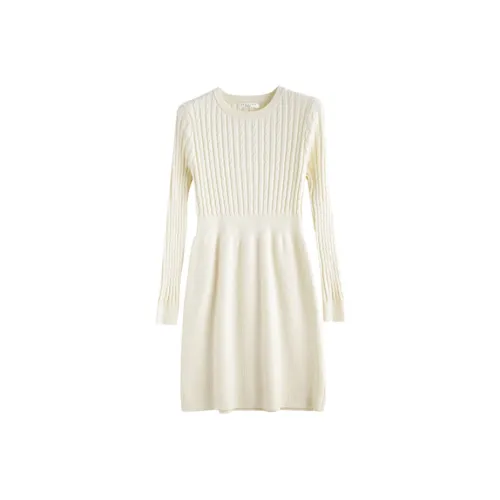 Tonlion Длинное платье с длинными рукавами женское