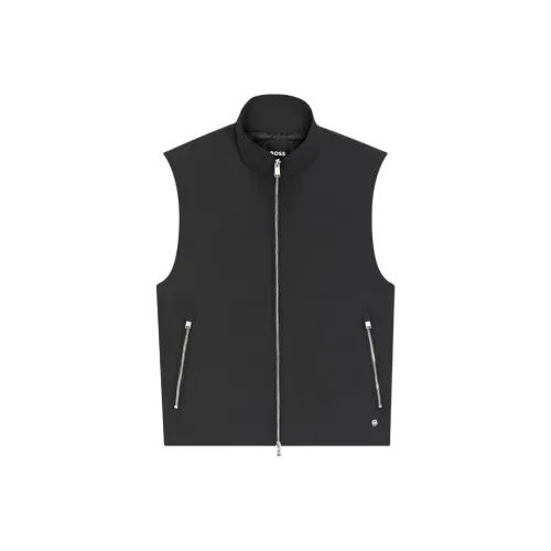 Hugo Boss Мужские черные жилеты