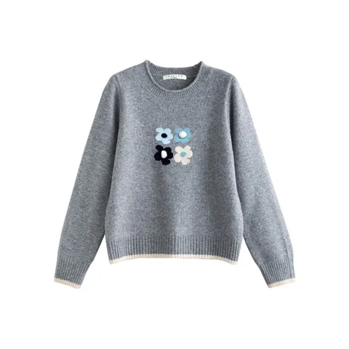 Tonlion Светлый Фотиния Серый Женский Свитер