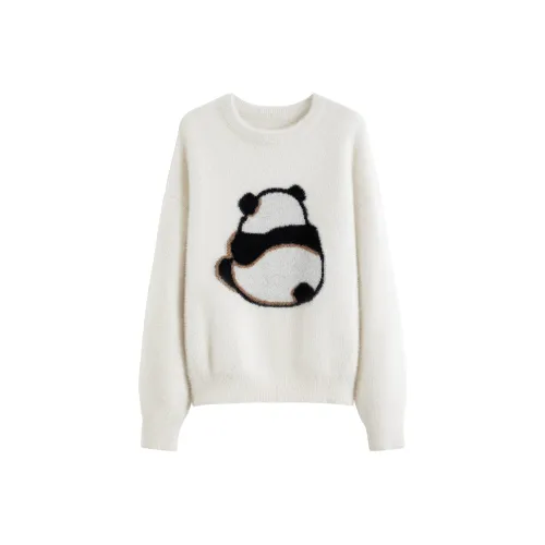 FANSILANEN Молоко Белый Женский Трикотаж