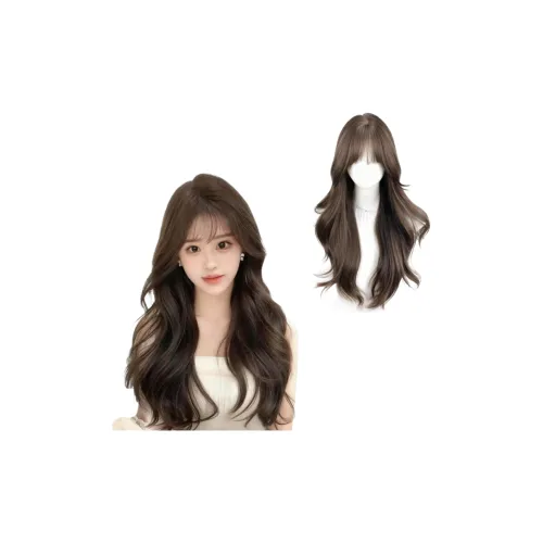 MUYAN Большая волна Фальшивая Длинная Завитая Волосы Полная Голова Набор Длинная Перука для Женщин
