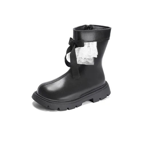 Lv Fielder противоскользящие высокие ботинки из кожи для детей