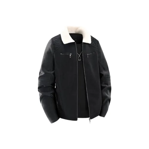 MG Мужские кожаные куртки