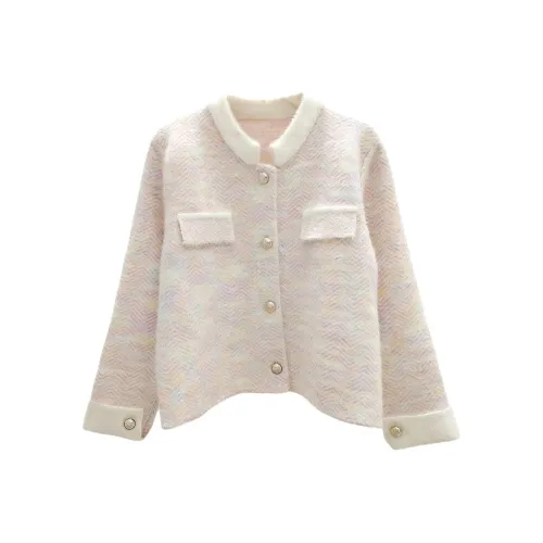 MDEHT Светло-розовый Женский Трикотаж