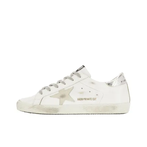 Golden Goose Супер Звезда Low Топ Кроссовки для скейтбординга Женские Белые