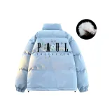 Светло-синий пуховик