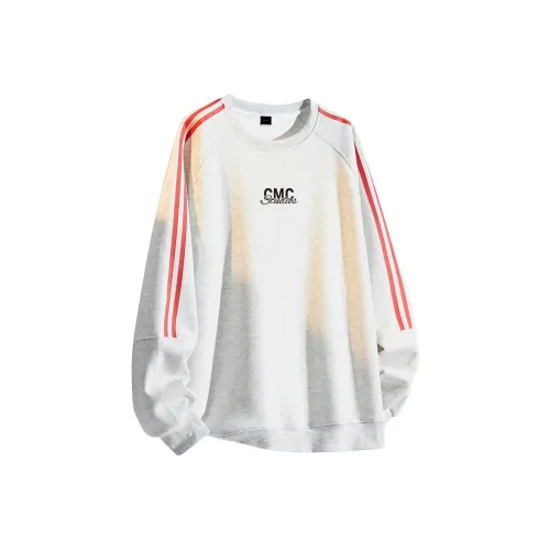 CEMOZI MC Круглый вырез Длинный рукав Свитшот Унисекс