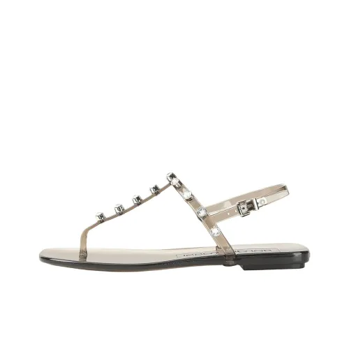 SERGIO ROSSI SR Jelly One Strap Sandals Women's Black