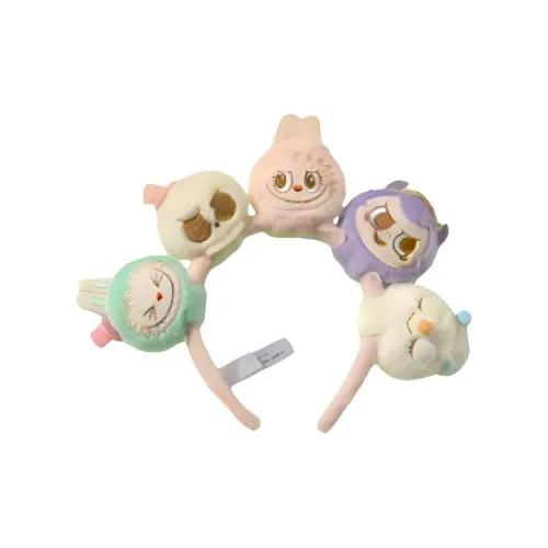 POP MART THE MONSTERS LABUBU Popland Classic Розовый Ободок Для Волос Трендовый Мерч