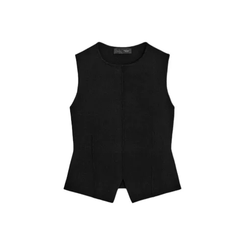 ZARA Черные Женские Майки