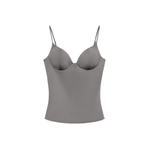 ZARA Collaboration Deep Свинец Женские Топы