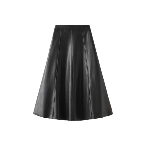 ONENINE34PM Кожаные короткие юбки женские