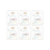 Пакет с 240 мм ежедневными гигиеническими прокладками, 5 штук/упаковка * 6