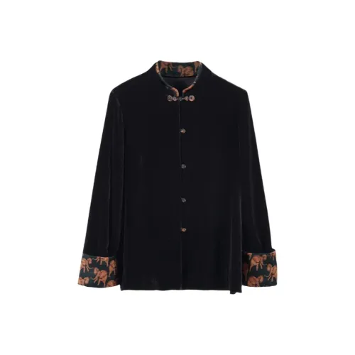 LONGQUE Топ из шелка тутового дерева Женские