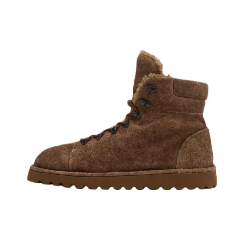 Marsèll Pallottola Короткий Сноубутсы Женские Коричневый