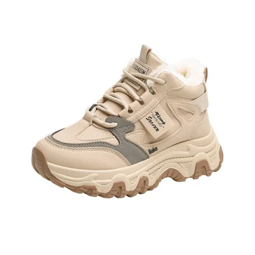 Bake Толстая подошва Высокие кеды Женские