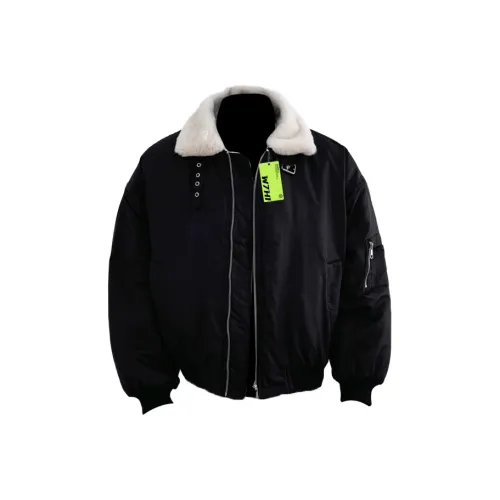 W7H1 Черный Унисекс Пуховики