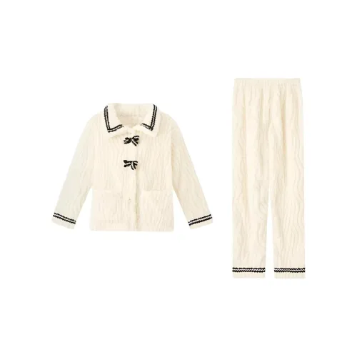 GOYN Экрю Женские Пижамные Комплекты