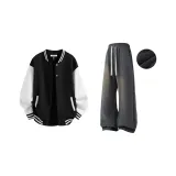 603 Черный [с флисовой подкладкой] + M07 Темно-серый [с флисовой подкладкой]