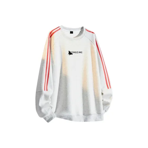 CEMOZI MC Круглый вырез Длинный рукав Свитшот Унисекс
