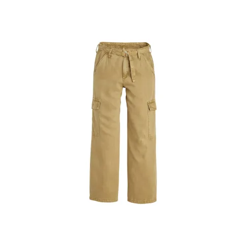 Levis Коричневые Женские Карго Брюки