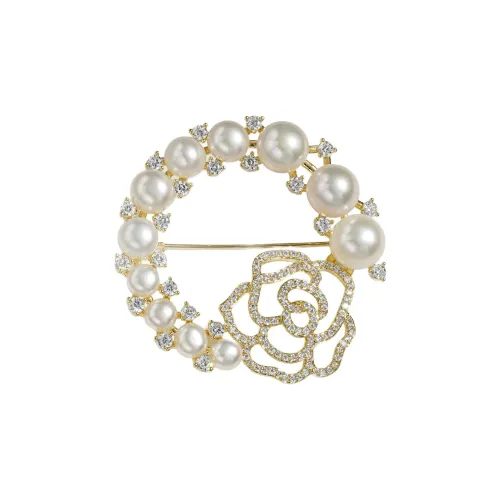 Listen to the flowers bloom Сплав Броши Женские