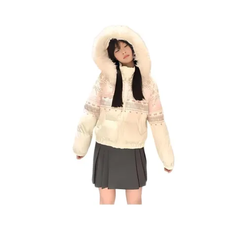 Genius Pooh Женская одежда Пальто Пуховая куртка Унисекс