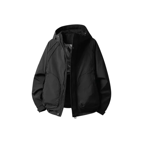 RIEZU Хлопковый пуховик пальто унисекс