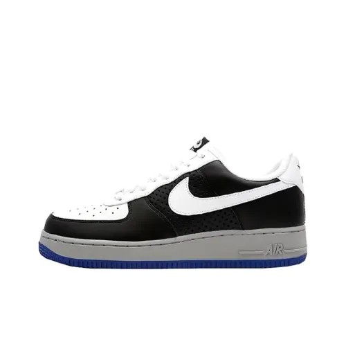 Nike Air FORCE 1 Скейтборд Кроссовки Низкие Черные Белые Унисекс
