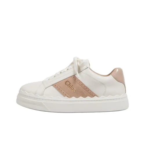 Chloe Lauren Low Топ Скейтборд Кроссовки Женские Белые