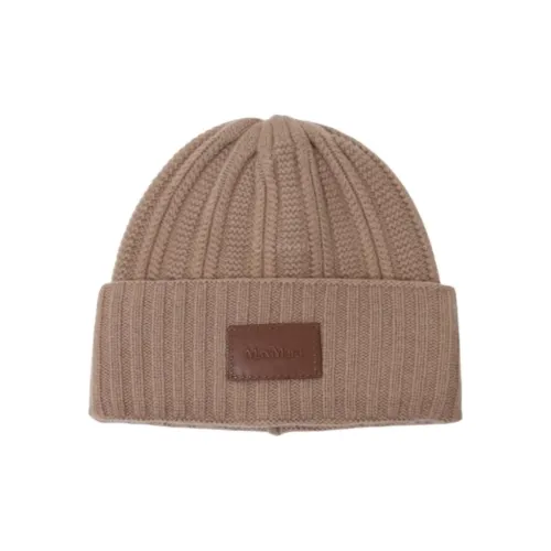MaxMara Кашемир Шапки-бини Унисекс Коричневый