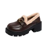 Флисовая подкладка, коричневый