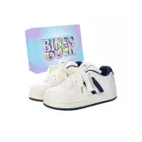 Белый Синий + Эксклюзивная обувь Коробка