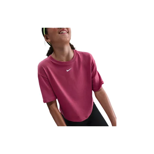 Nike T-Shirt Beet Color Teenagers