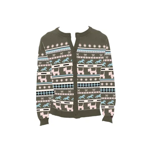 MeiHaoStore Серый Розовый Унисекс Свитера